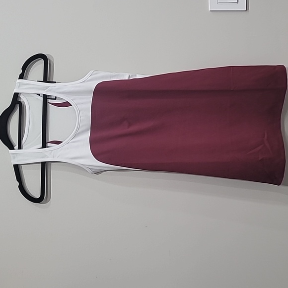 SSI Women's Team Amy Dress. Large burgundy. Tennis. - Picture 2 of 7